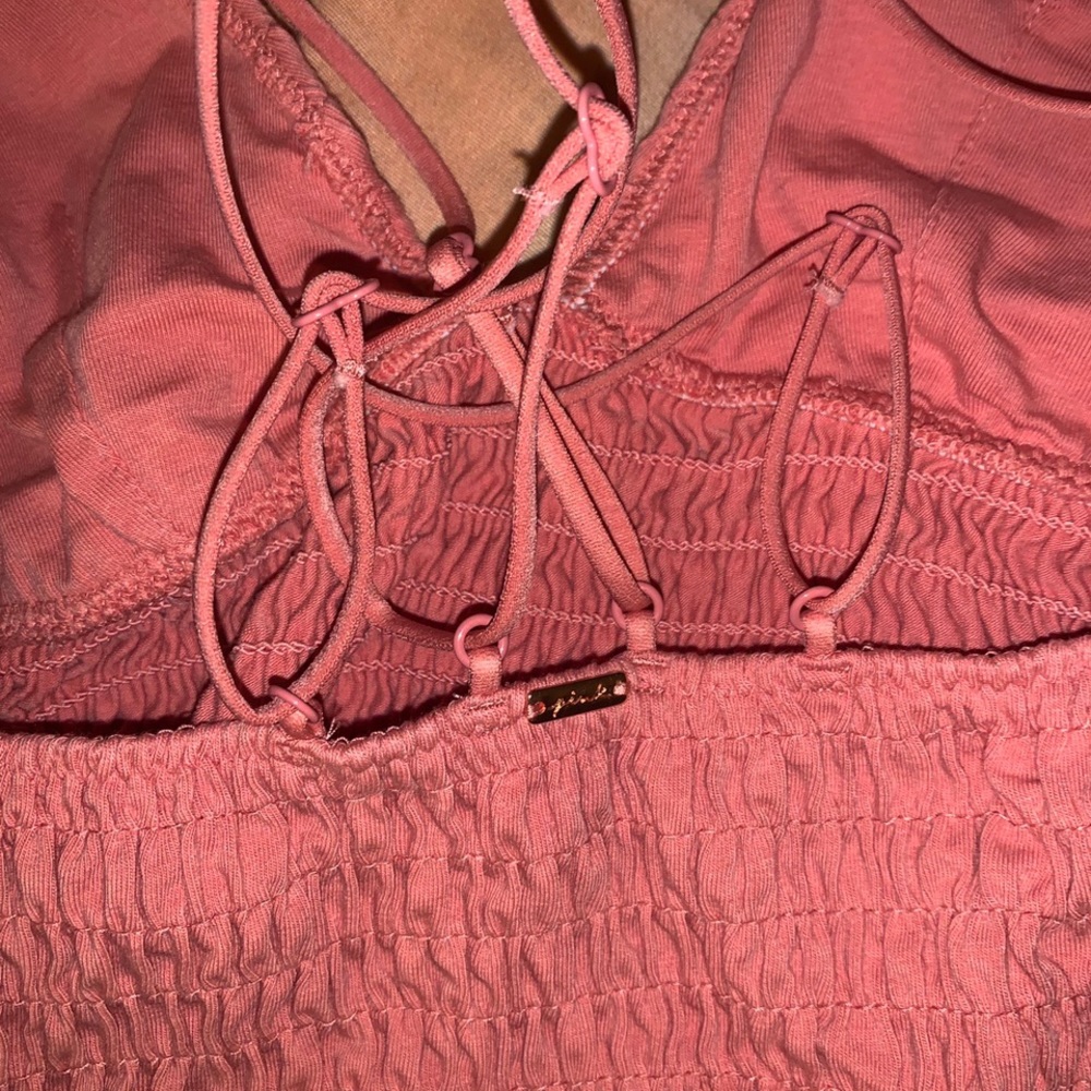 Coral bralette from the brand Pink